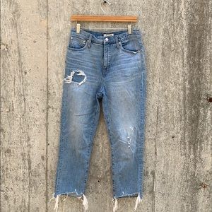 Madewell Classic Straight Jeans in Corrie Wash